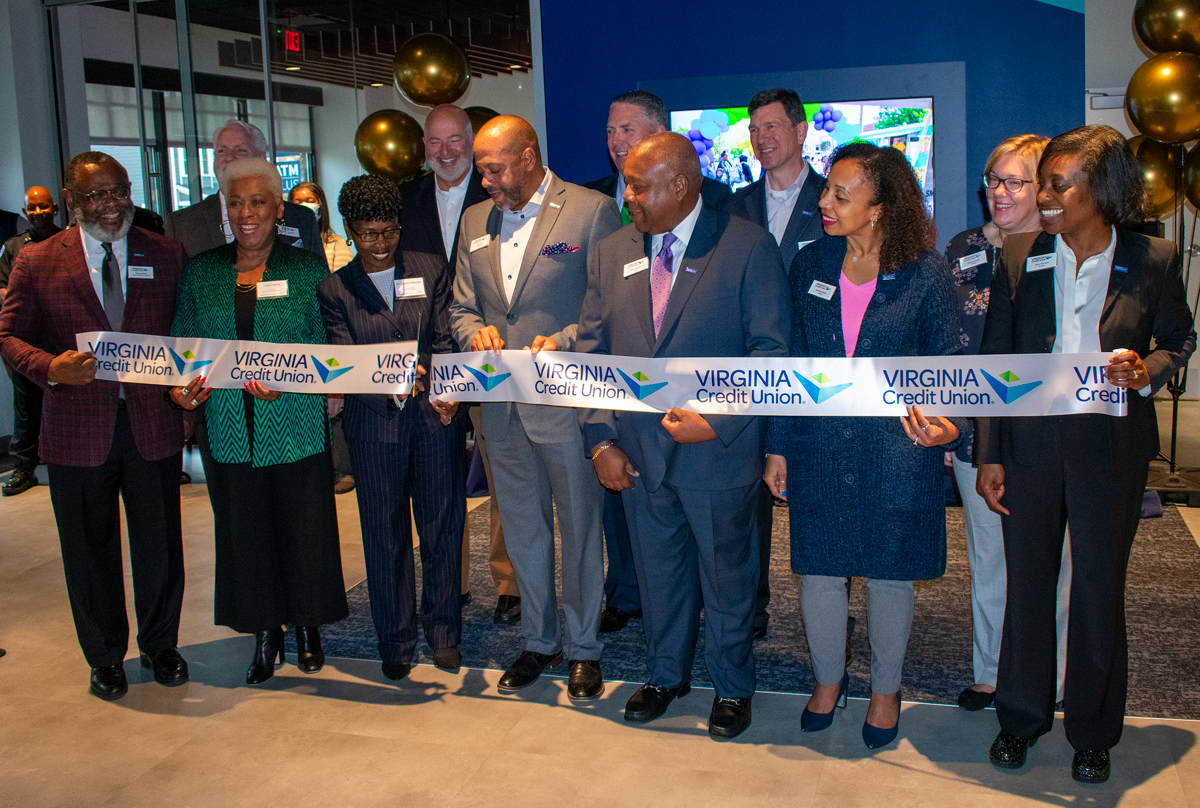 Virginia Credit Union celebrates the opening of its Church Hill branch location.