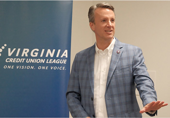 Rep. Ben Cline (R-6) joined us in Harrisonburg for the second in our series of Legislative Receptions all across the state.